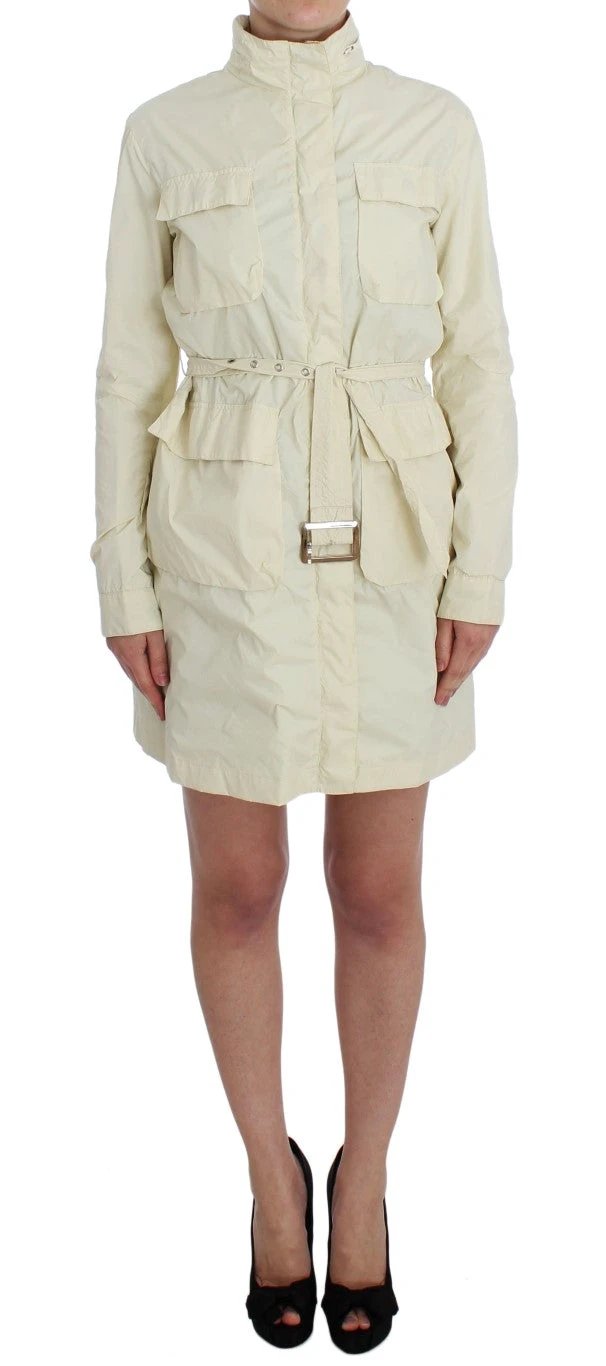 P.A.R.O.S.H. Beige Weather Proof Trench Jacket Coat by P.A.R.O.S.H.