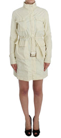 P.A.R.O.S.H. Beige Weather Proof Trench Jacket Coat by P.A.R.O.S.H.