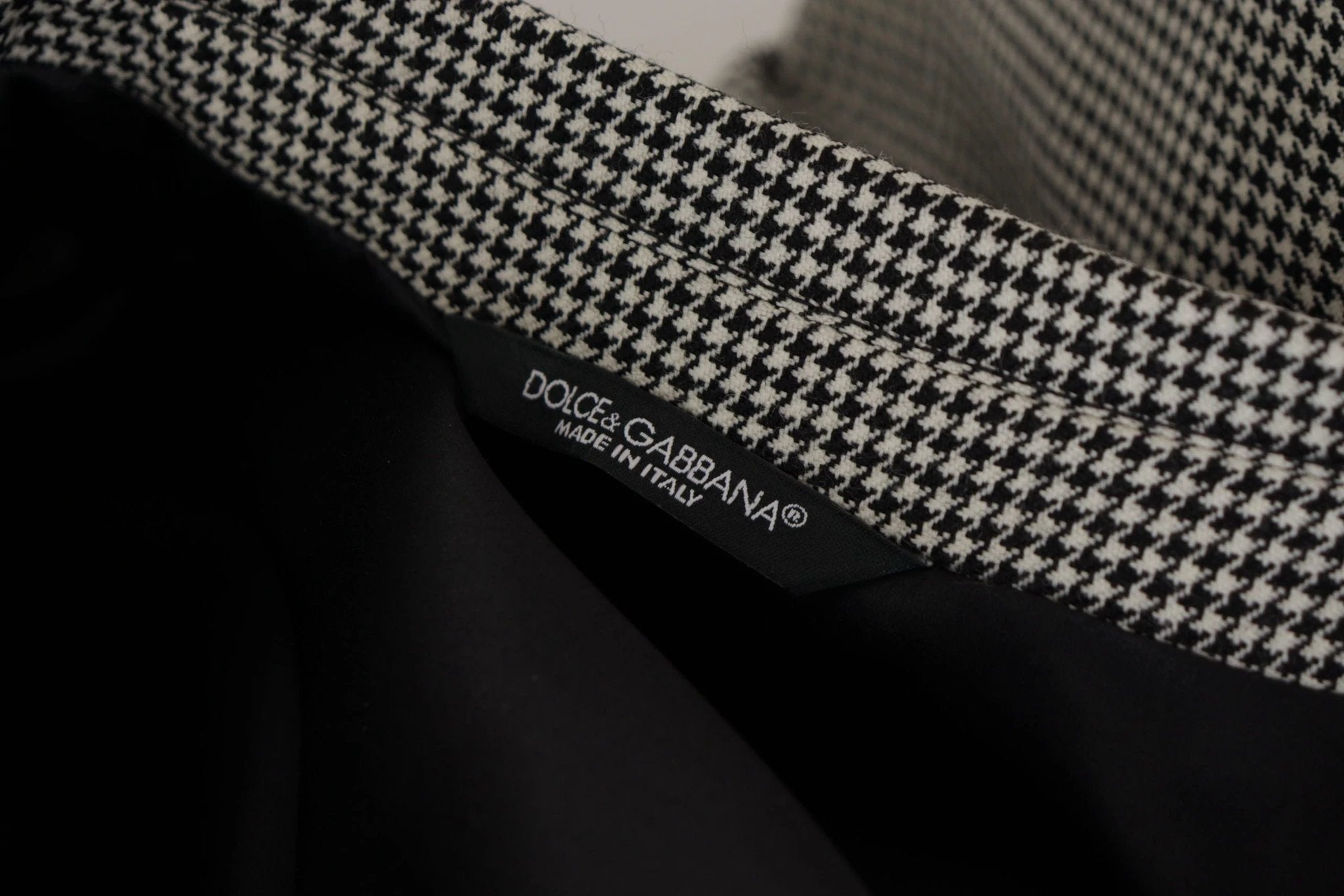 Dolce & Gabbana Gray Checkered Single Breasted Jacket Blazer by Dolce & Gabbana