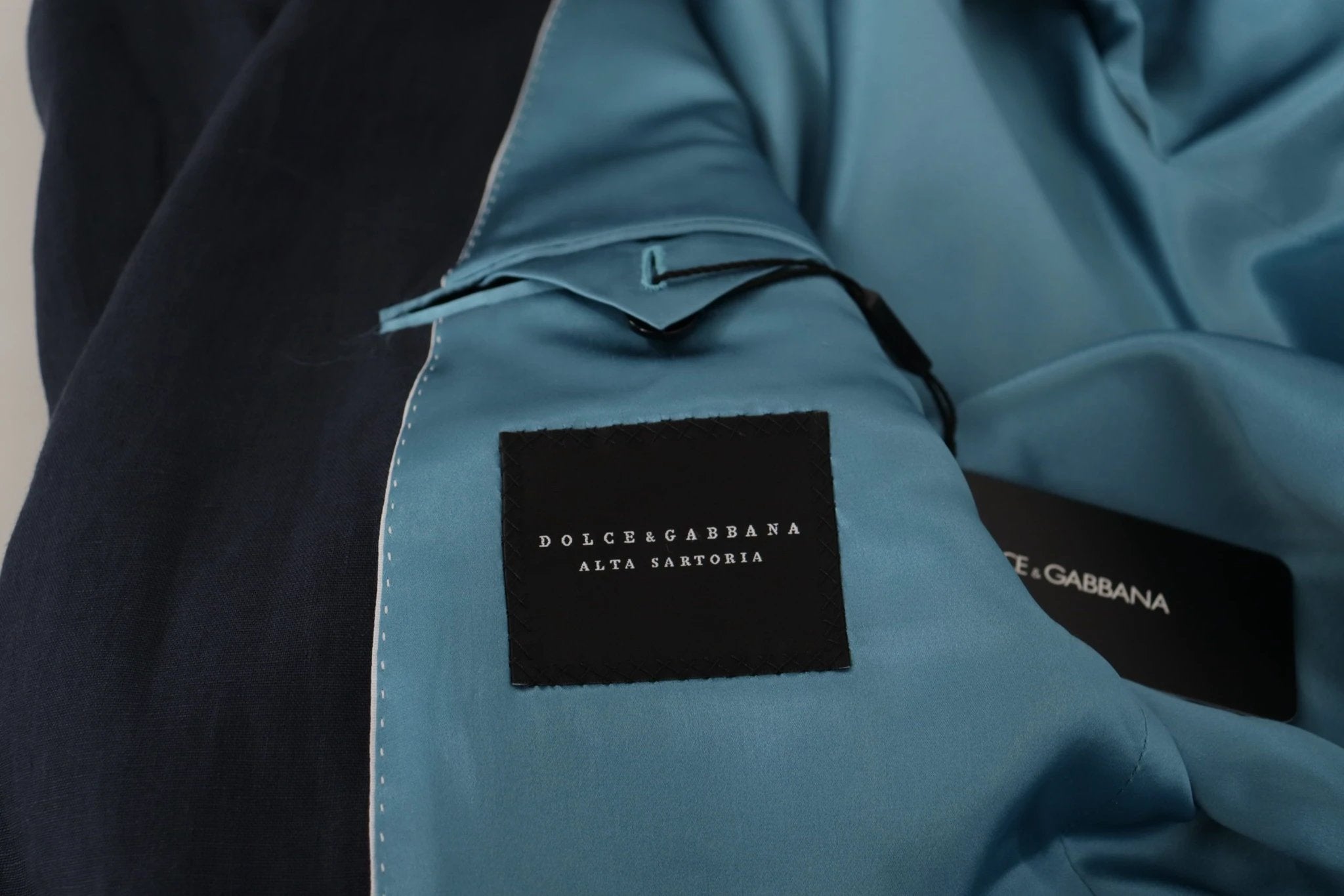Dolce & Gabbana Dark Blue ALTA SARTORIA Jacket Coat Blazer by Dolce & Gabbana