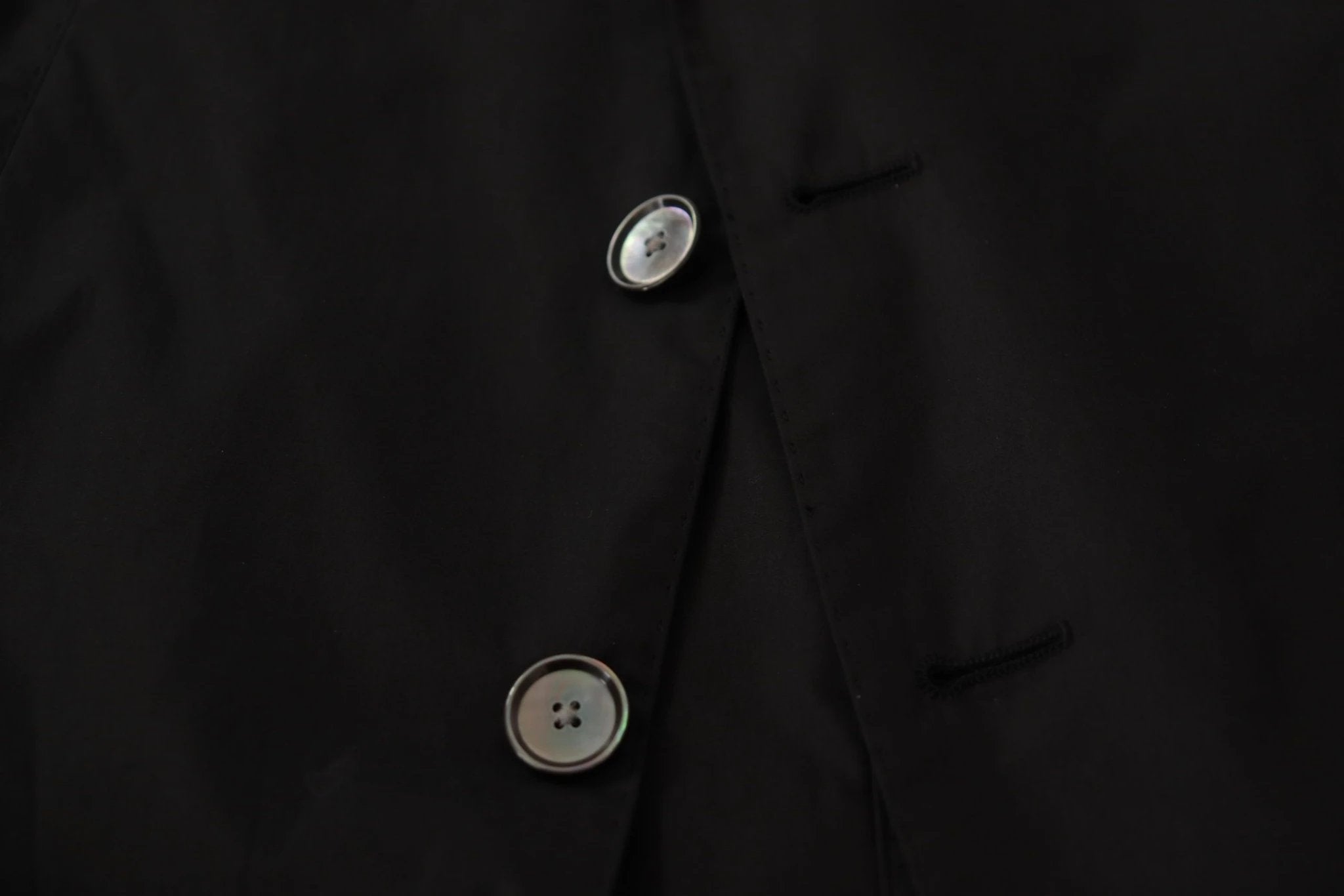 Dolce & Gabbana Black Single Breasted TAORMINA Breasted Blazer by Dolce & Gabbana