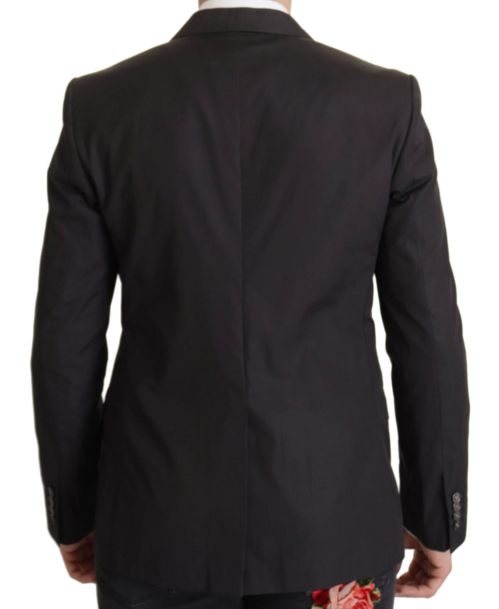 Dolce & Gabbana Black Single Breasted TAORMINA Breasted Blazer by Dolce & Gabbana