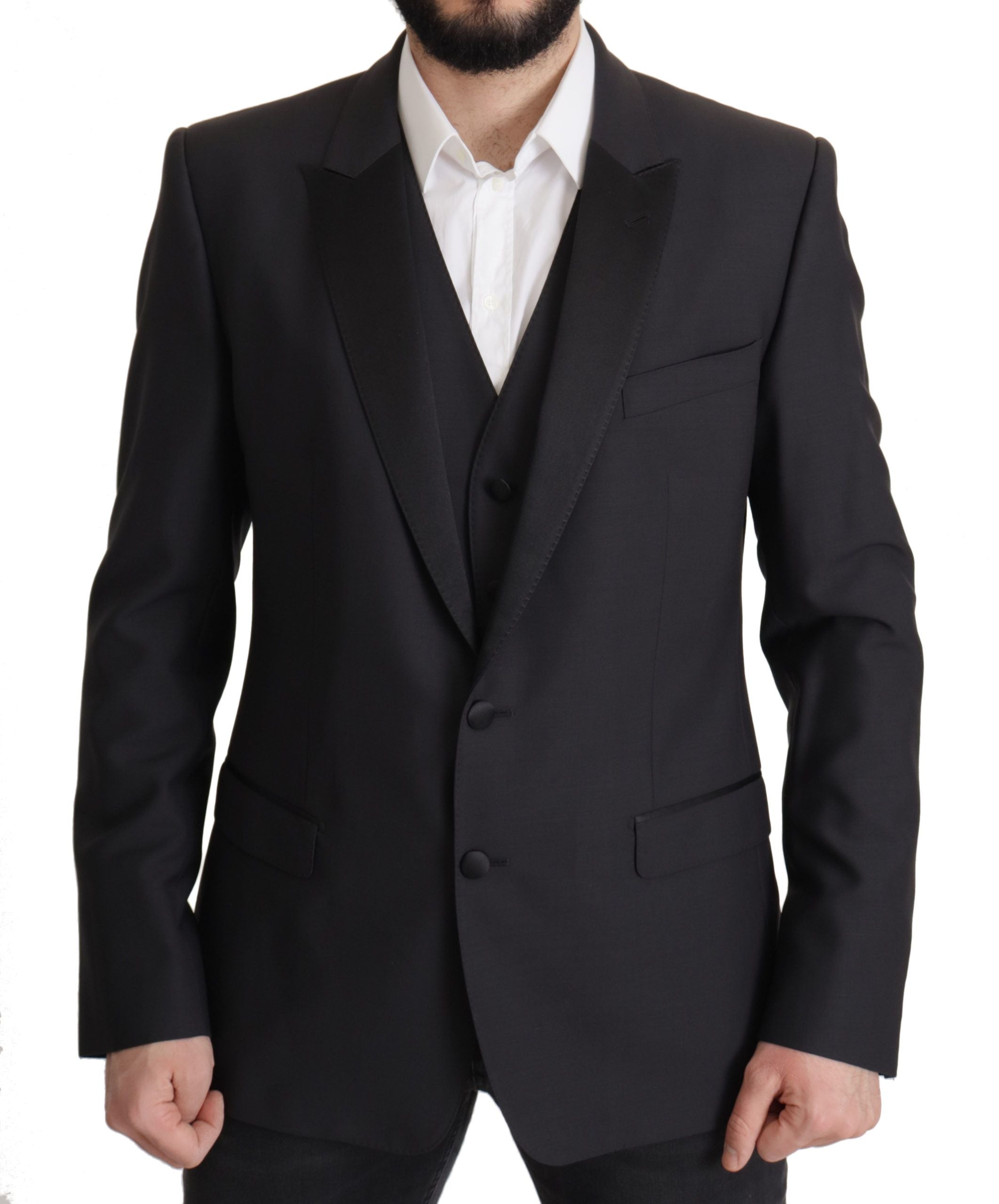 Dolce & Gabbana Dark Blue Single Breasted MARTINI Blazer by Dolce & Gabbana