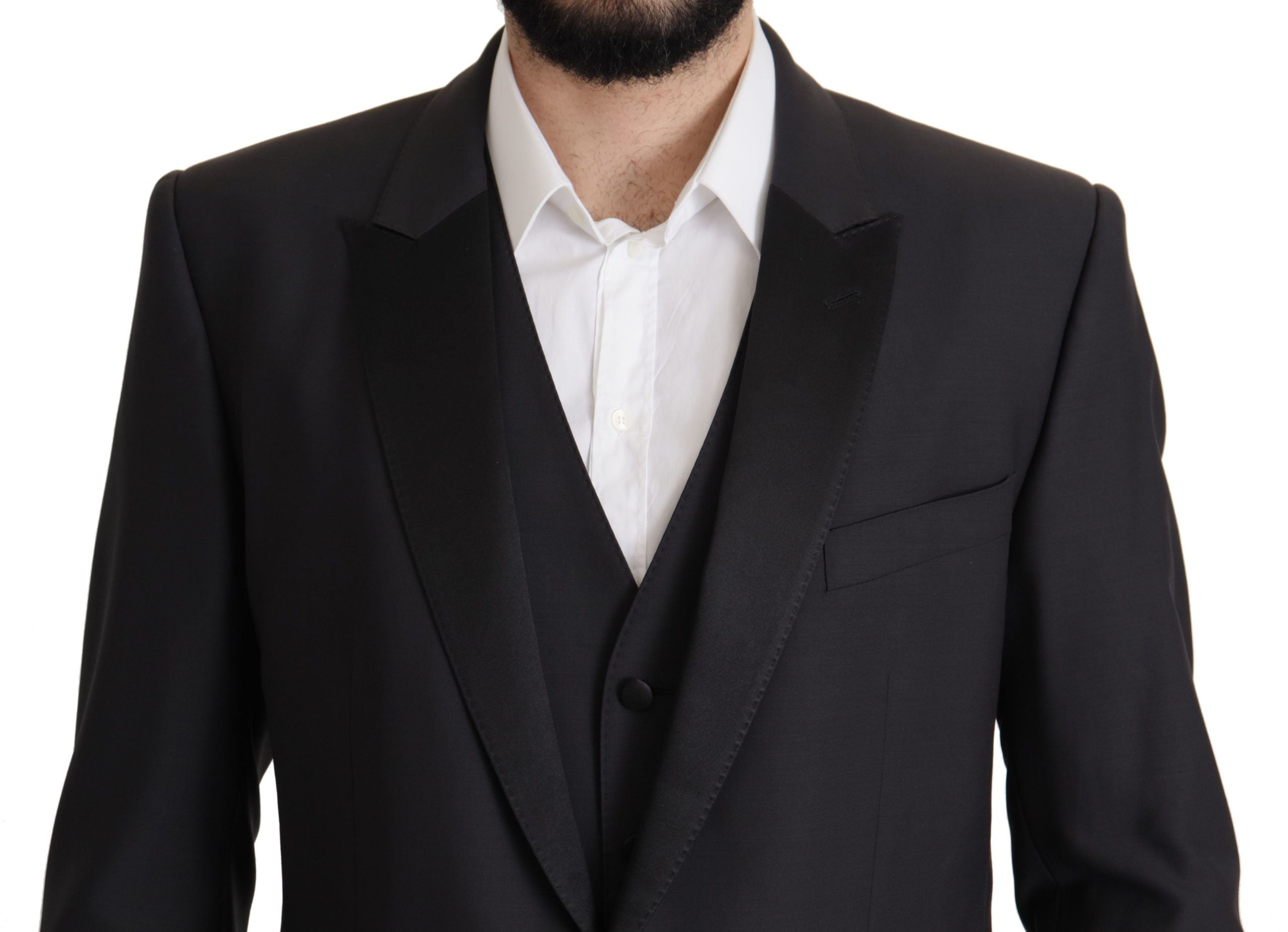 Dolce & Gabbana Dark Blue Single Breasted MARTINI Blazer by Dolce & Gabbana