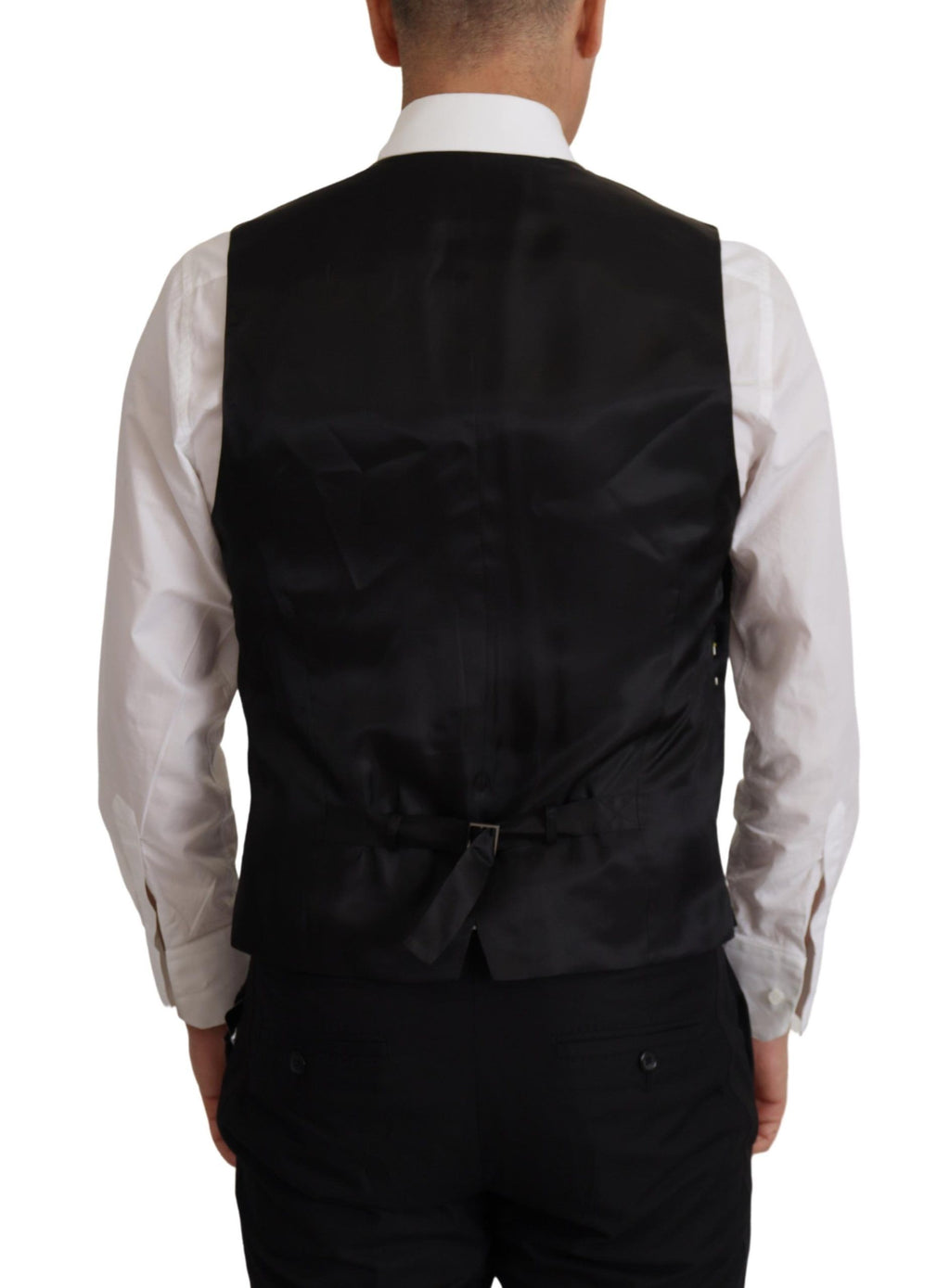 Dolce & Gabbana Black Jacket Vest 2 Piece MARTINI Blazer by Dolce & Gabbana