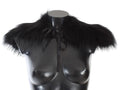Dolce & Gabbana Black Fox Fur Collar Scarf by Dolce & Gabbana