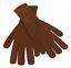 Dolce & Gabbana Brown Cashmere Knitted Hands Mitten Mens Gloves by Dolce & Gabbana