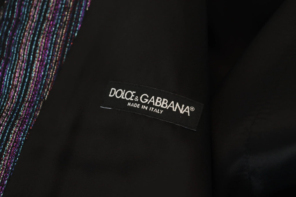 Dolce & Gabbana Multicolor Polyester Waistcoat Dress Formal Vest by Dolce & Gabbana