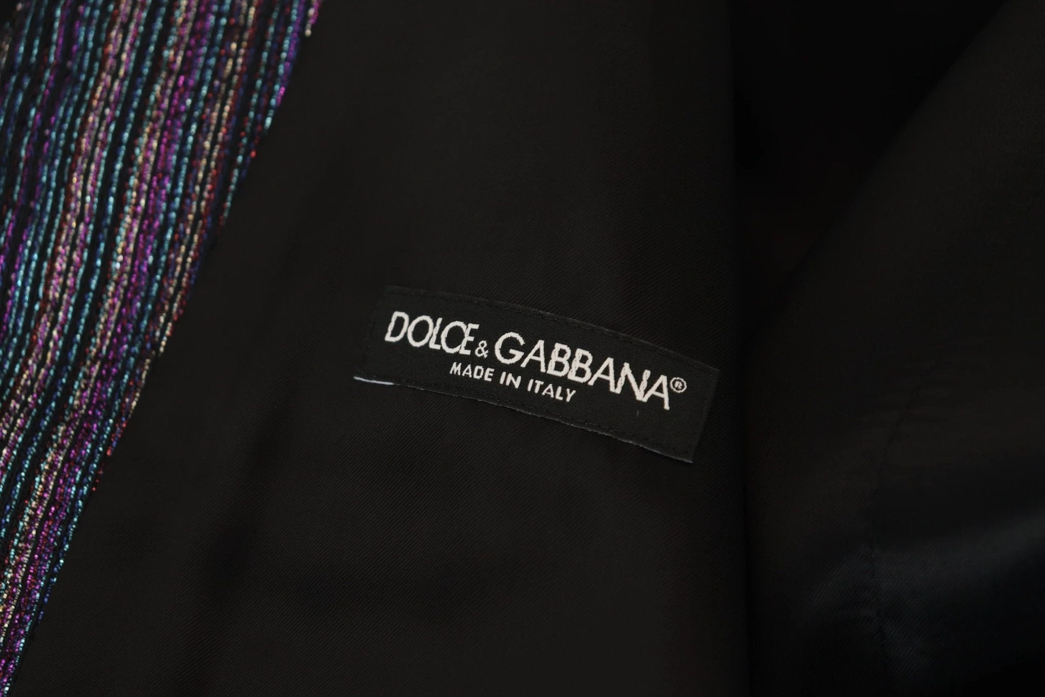 Dolce & Gabbana Multicolor Polyester Waistcoat Dress Formal Vest by Dolce & Gabbana