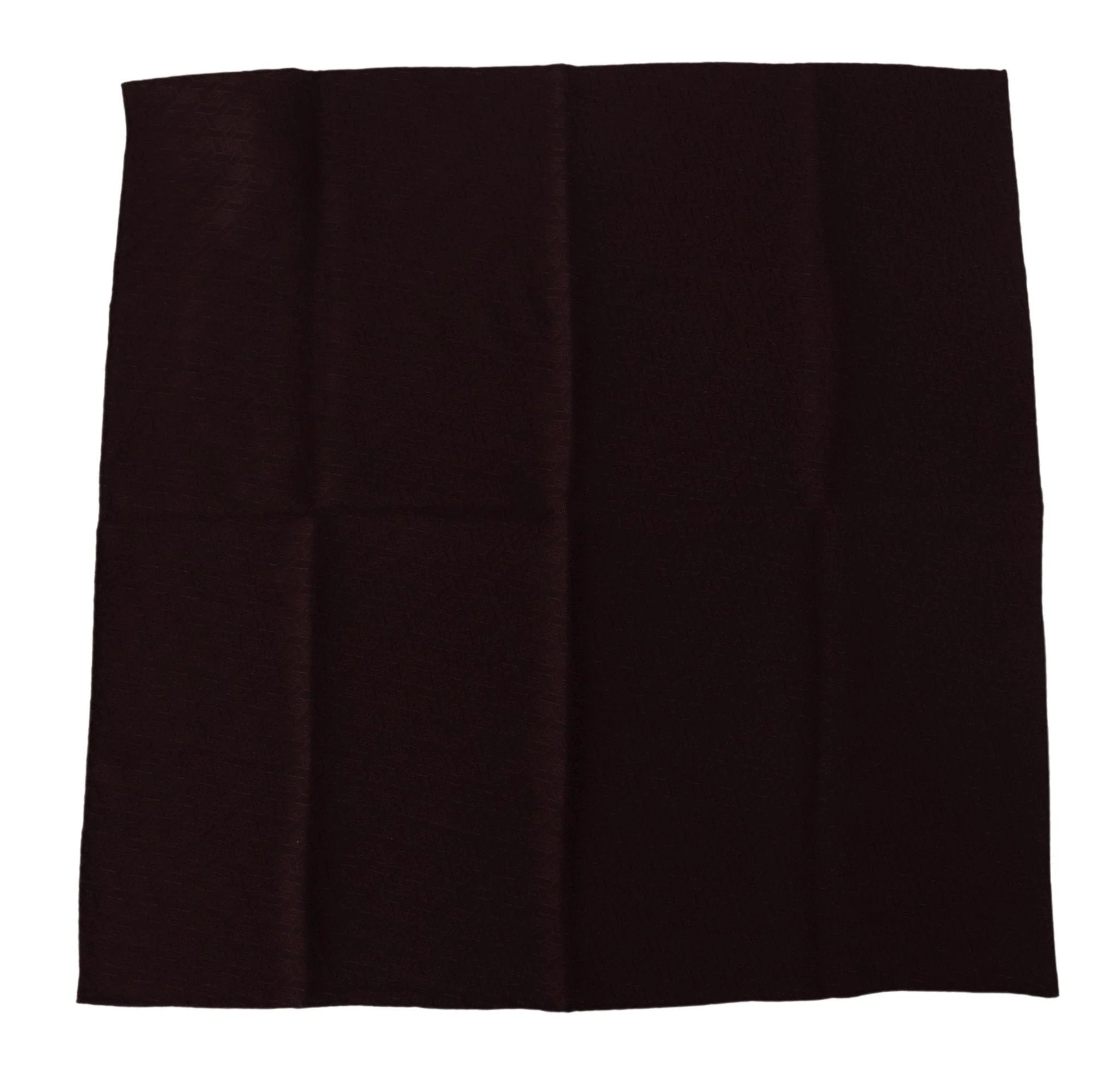 Dolce & Gabbana Brown Silk Blend Square Wrap Handkerchief Scarf by Dolce & Gabbana