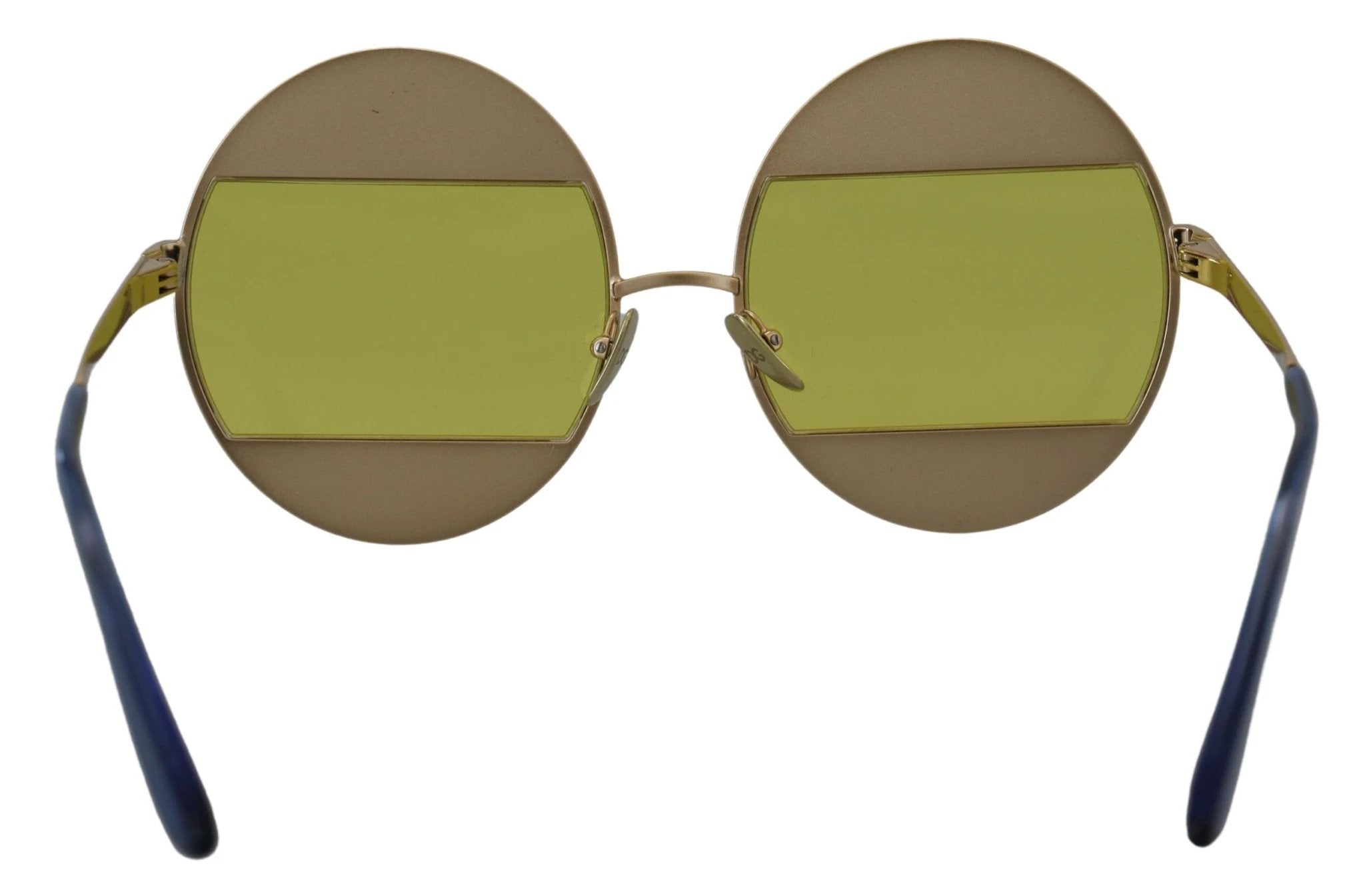 Dolce & Gabbana Gold Oval Metal Crystals Shades DG2209B Sunglasses by Dolce & Gabbana