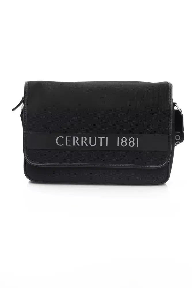 Sac bandoulière femme Cerruti 1881 en nylon noir