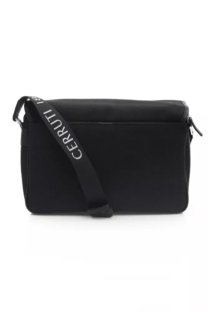 Sac bandoulière femme Cerruti 1881 en nylon noir