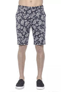Shorts Bermudes en coton bleu PT Torino pour homme
