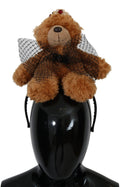 Dolce & Gabbana Teddy Bear Gold Crystal Crown Tiara Diadem Hair Band by Dolce & Gabbana