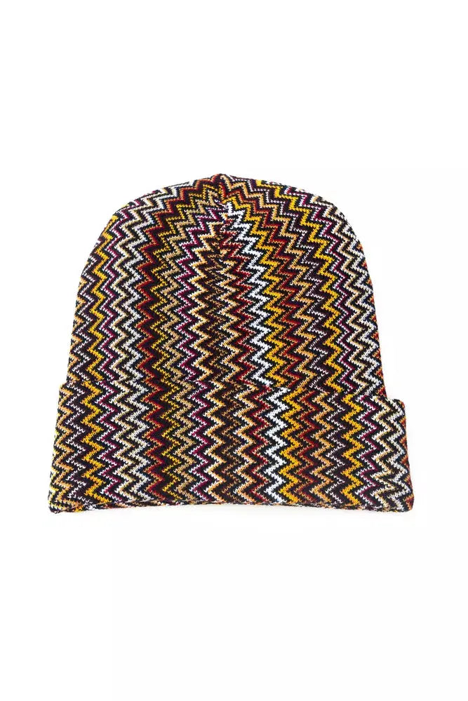 Chapeau Missoni multicolore en laine pour homme