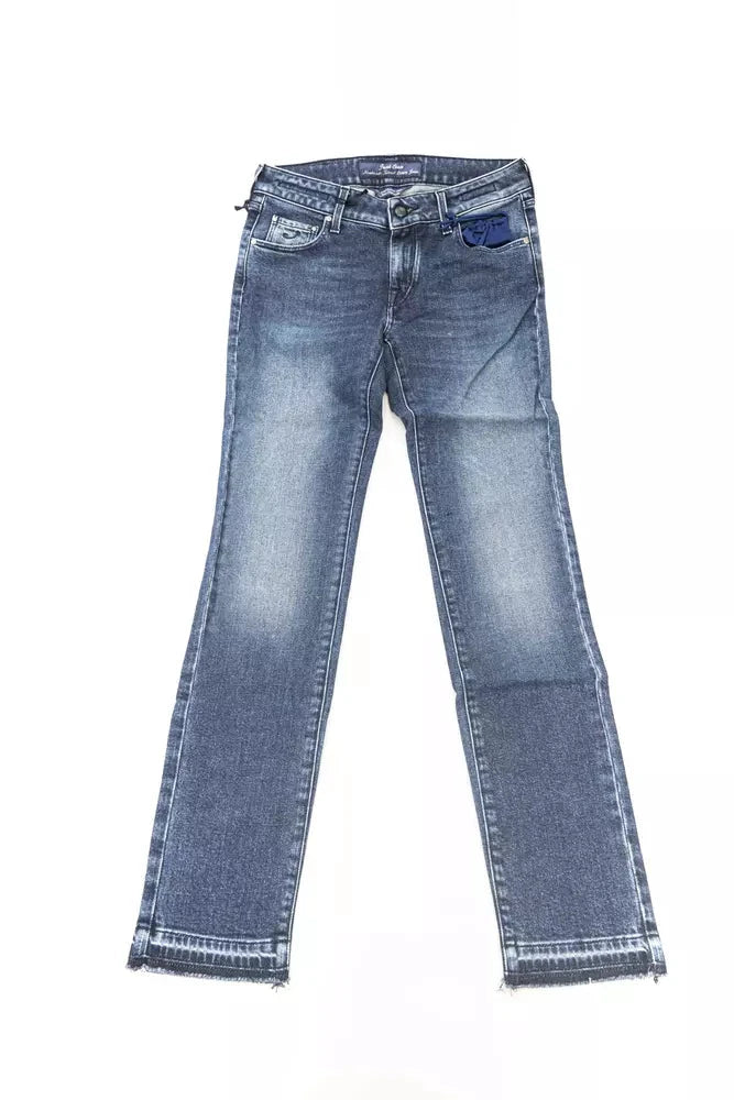 Jacob Cohen Blue Cotton Women Jeans by Jacob Cohen