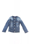 Jacob Cohen Blue Cotton Women Jacket by Jacob Cohen