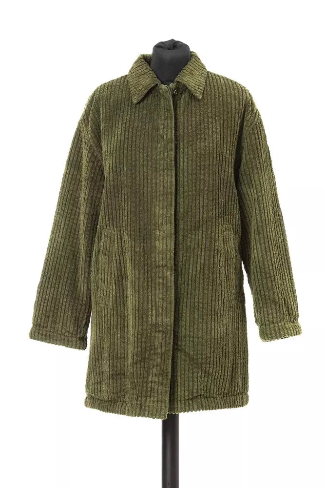 Jacob Cohen Green Cotton Women Jacket by Jacob Cohen