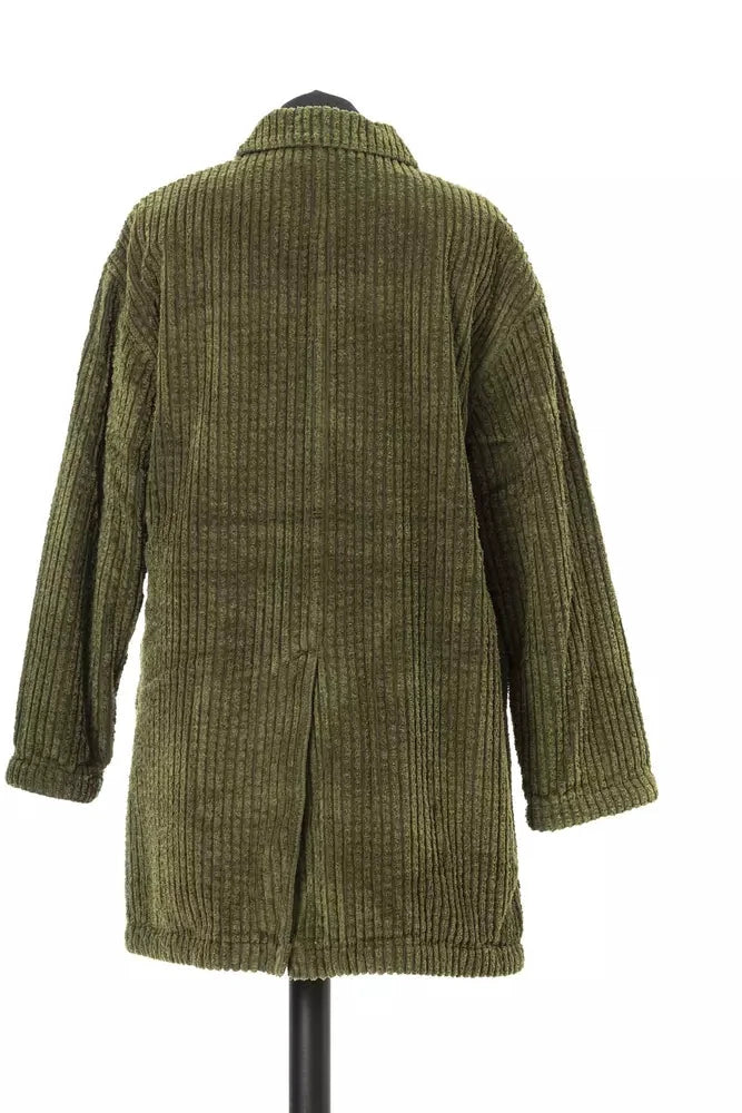 Jacob Cohen Green Cotton Women Jacket by Jacob Cohen