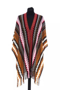 Missoni Multicolor Wool Women Poncho by Missoni