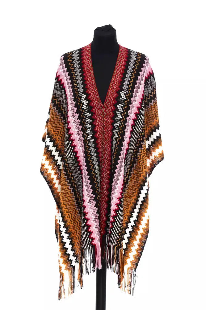Missoni Missoni Multicolor Wool Women Poncho