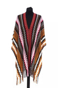 Missoni Missoni Multicolor Wool Women Poncho