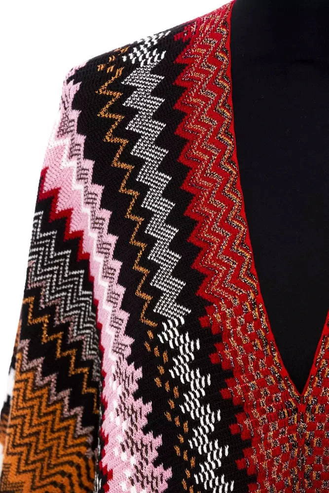 Missoni Multicolor Wool Women Poncho by Missoni