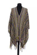 Missoni Multicolor Wool Women Poncho by Missoni