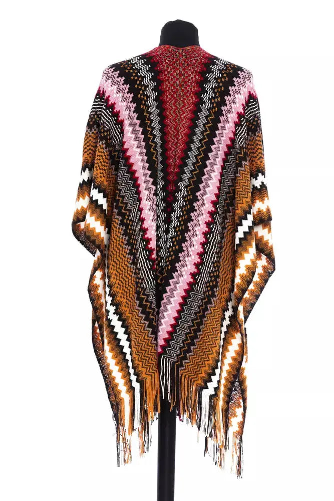 Missoni Missoni Multicolor Wool Women Poncho