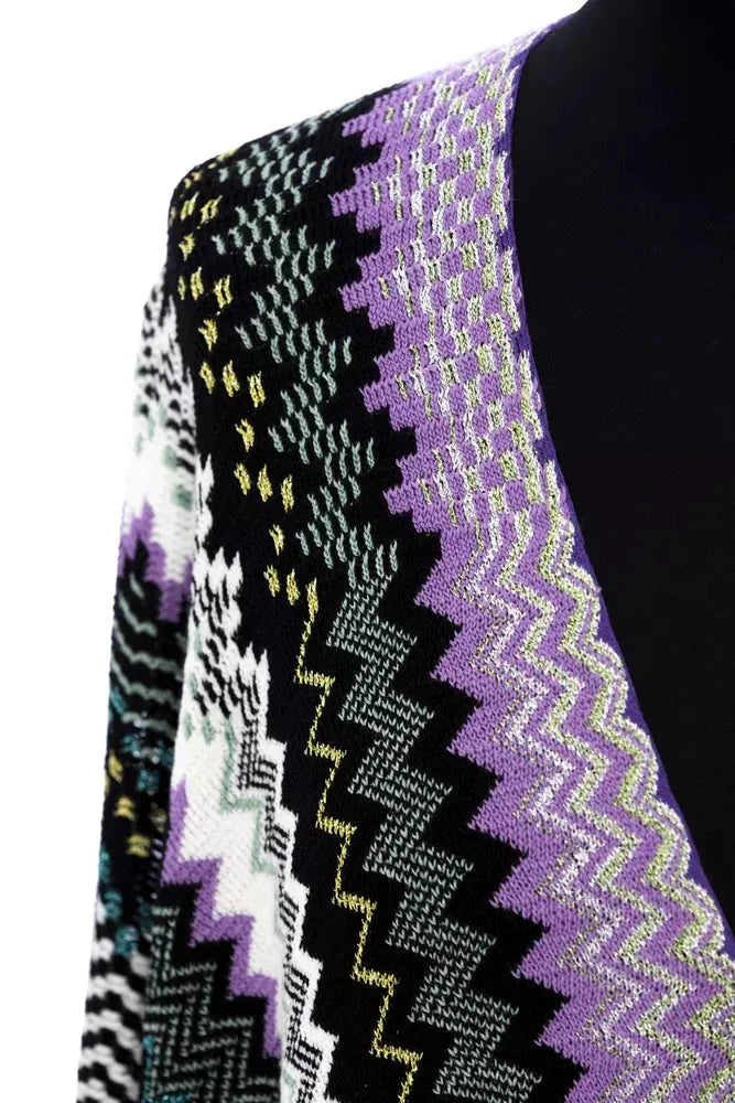 Missoni Multicolor Wool Women Poncho by Missoni