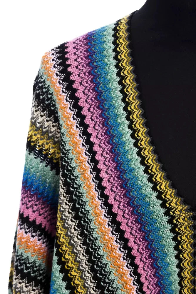 Poncho Missoni multicolore en laine pour femme