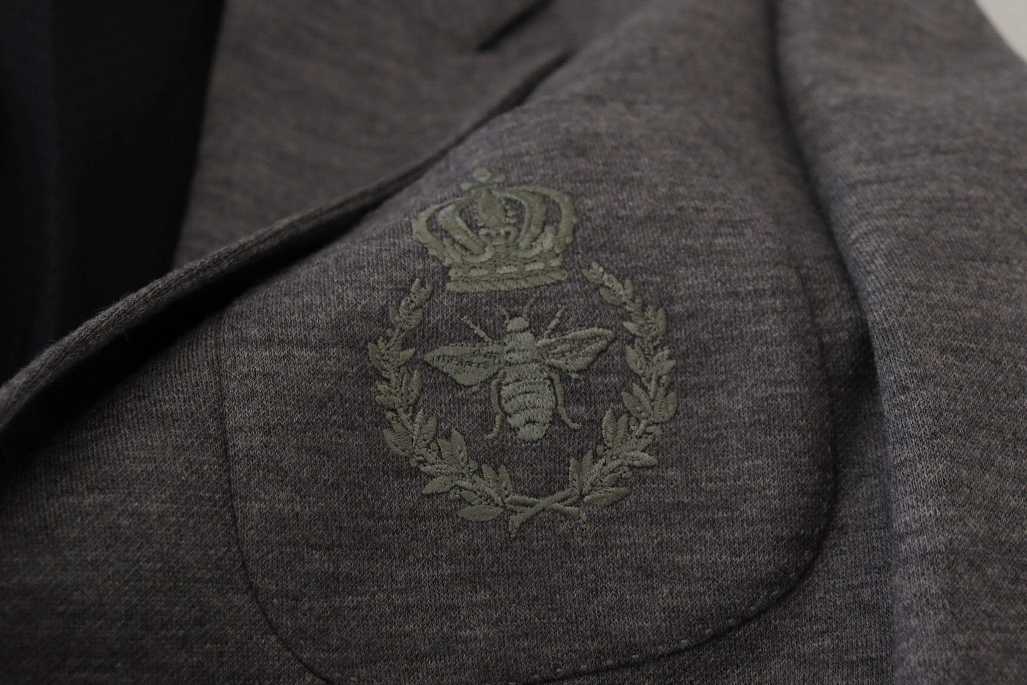 Dolce & Gabbana Gray Wool Stretch Slim Fit Jacket Blazer by Dolce & Gabbana