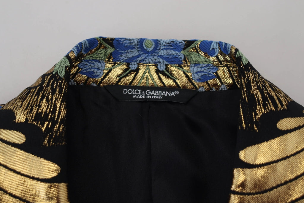 Veste croisée Dolce &amp; Gabbana en lurex doré