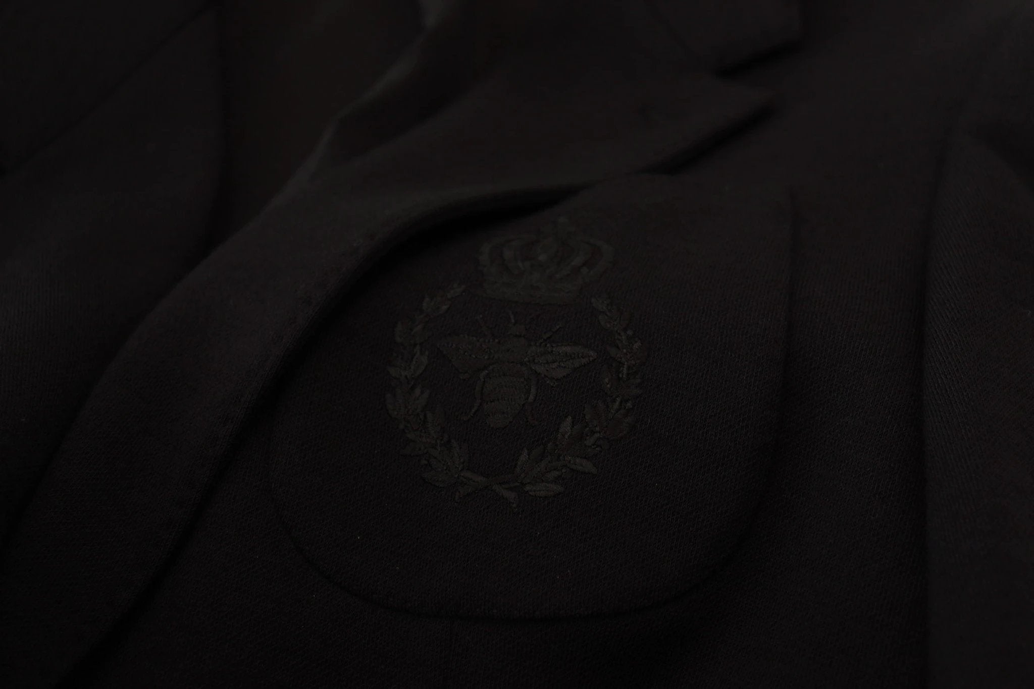 Dolce & Gabbana Black Wool Crown Slim Fit Jacket Blazer by Dolce & Gabbana