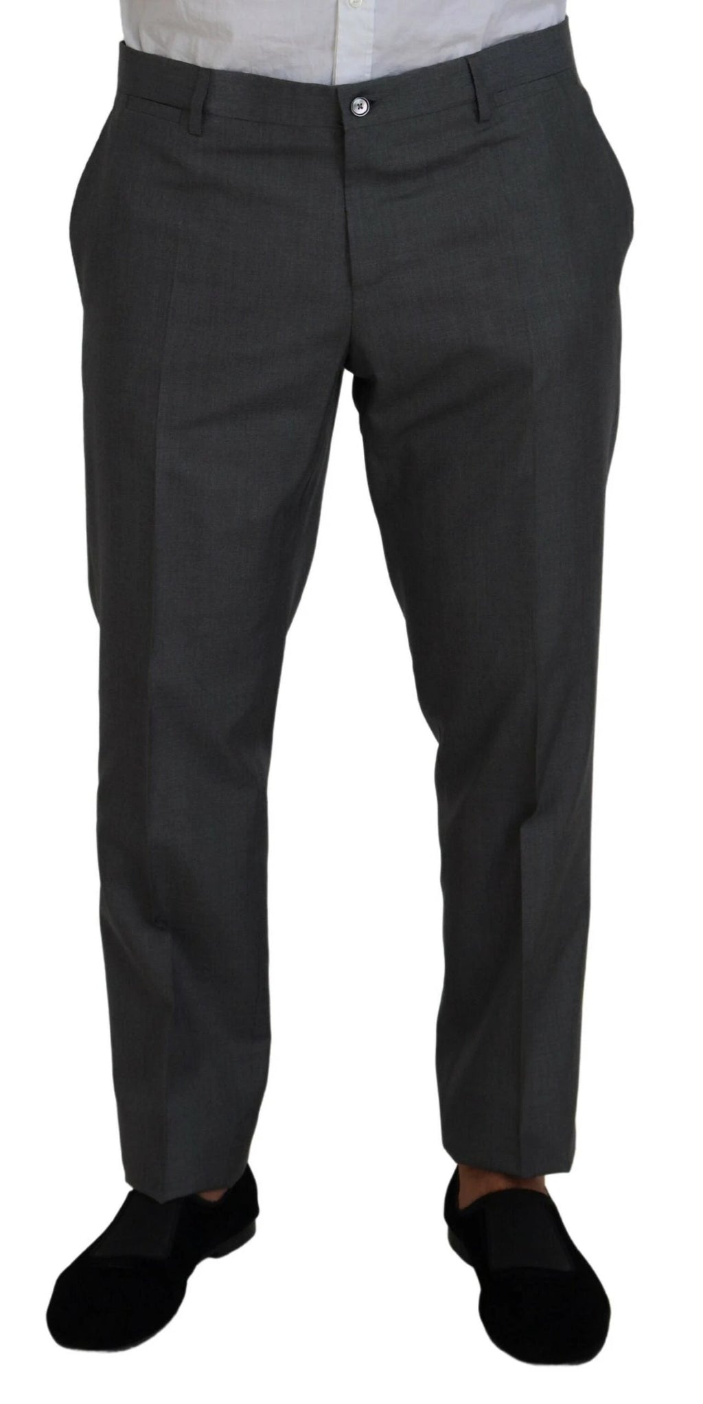 Dolce & Gabbana Gray MARTINI 3 Piece Slim Fit Suit by Dolce & Gabbana