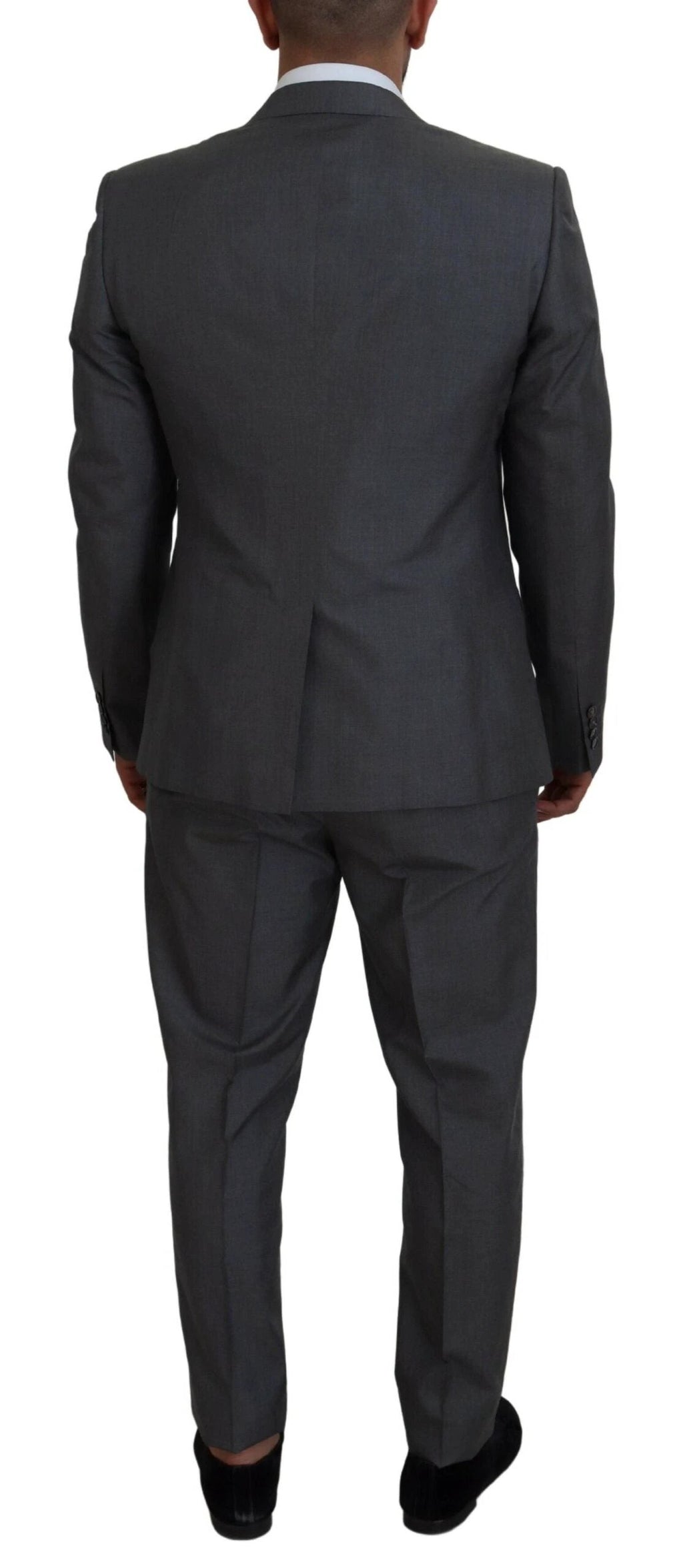 Dolce & Gabbana Gray MARTINI 3 Piece Slim Fit Suit by Dolce & Gabbana