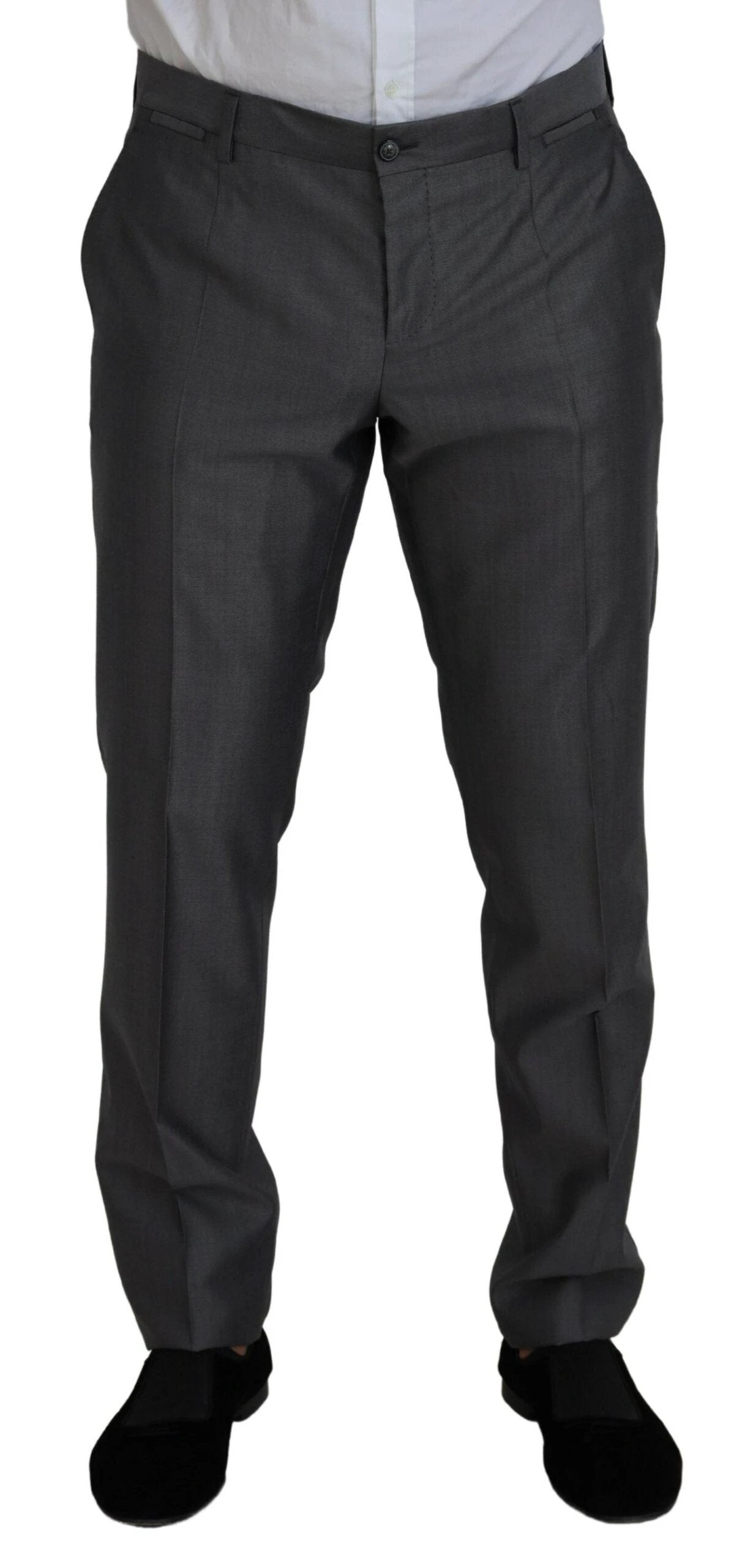Dolce & Gabbana Gray SICILIA 3 Piece Slim Fit Suit by Dolce & Gabbana