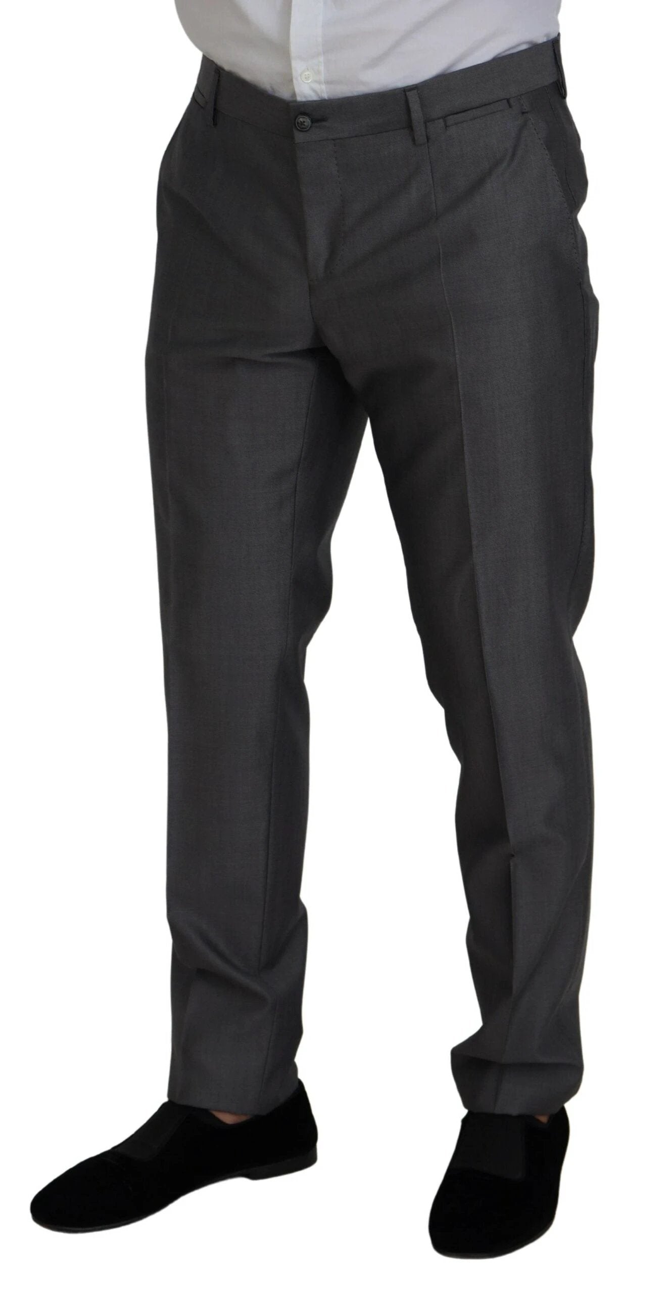 Dolce & Gabbana Gray SICILIA 3 Piece Slim Fit Suit by Dolce & Gabbana