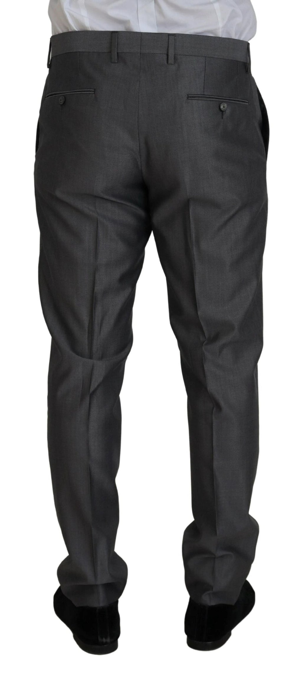 Dolce & Gabbana Gray SICILIA 3 Piece Slim Fit Suit by Dolce & Gabbana