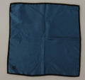 Dolce & Gabbana Black Blue DG Crown Printed Square Handkerchief Scarf by Dolce & Gabbana