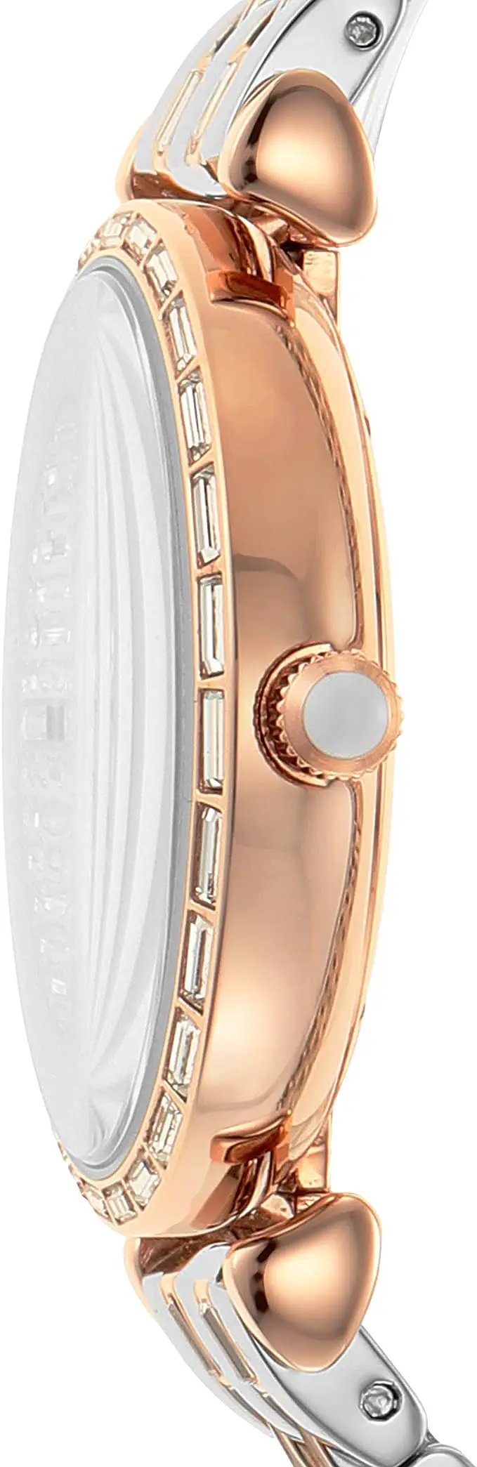 Montre Emporio Armani en acier argenté et quartz