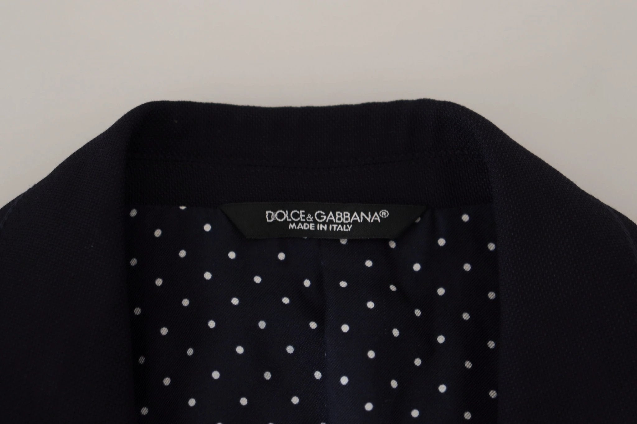 Dolce & Gabbana Blue Wool Formal Taormina Blazer by Dolce & Gabbana
