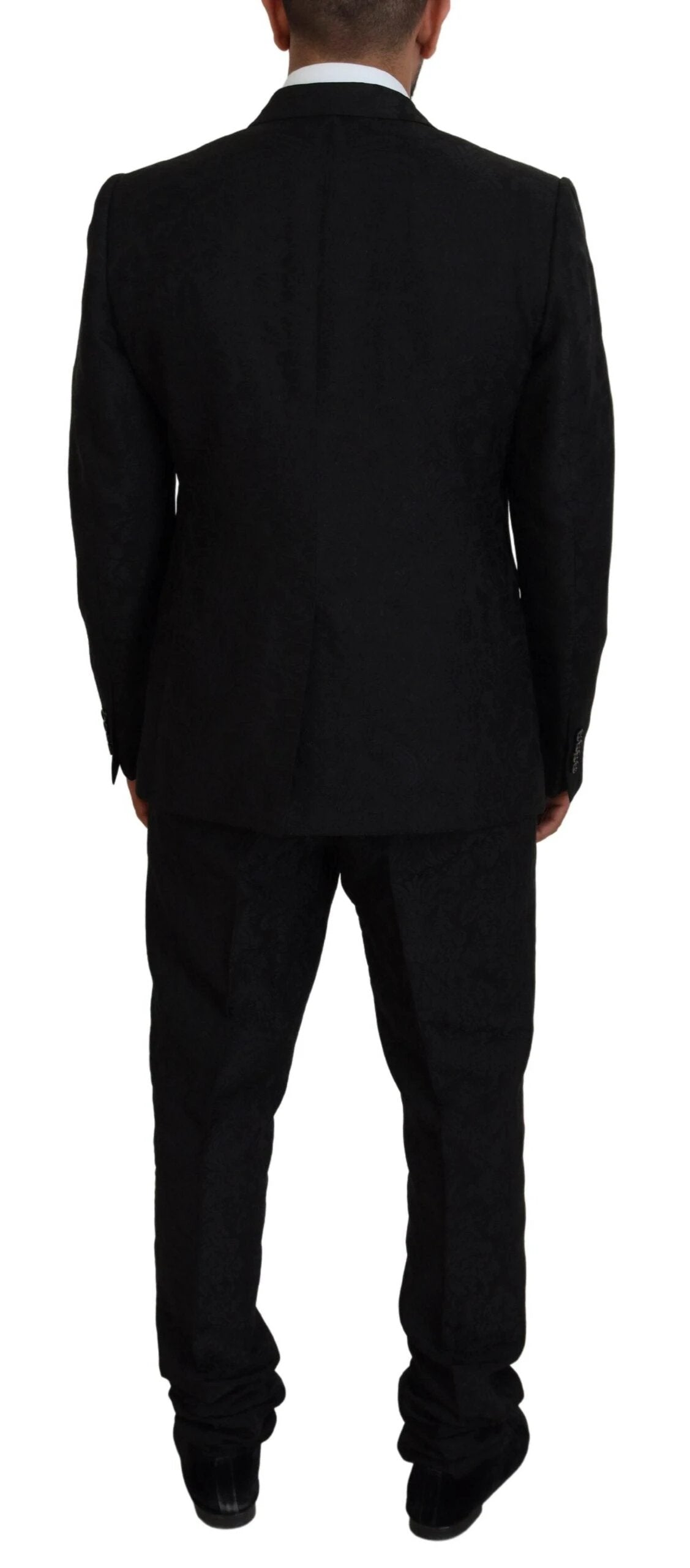 Dolce & Gabbana Black Single Breasted 2 Piece MARTINI Suit by Dolce & Gabbana