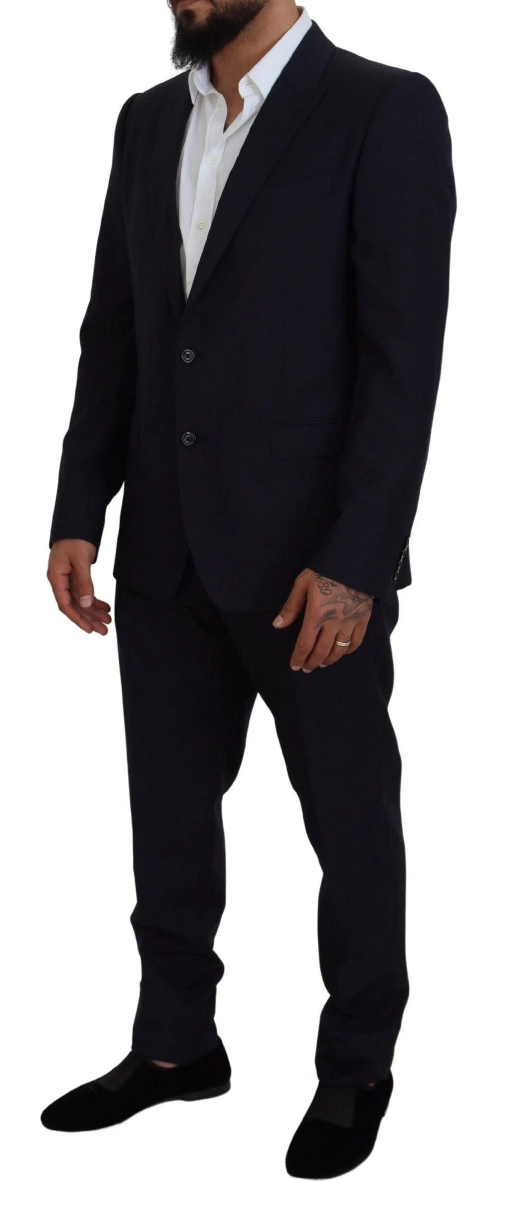 Dolce & Gabbana Blue Single Breasted 2 Piece MARTINI Suit by Dolce & Gabbana