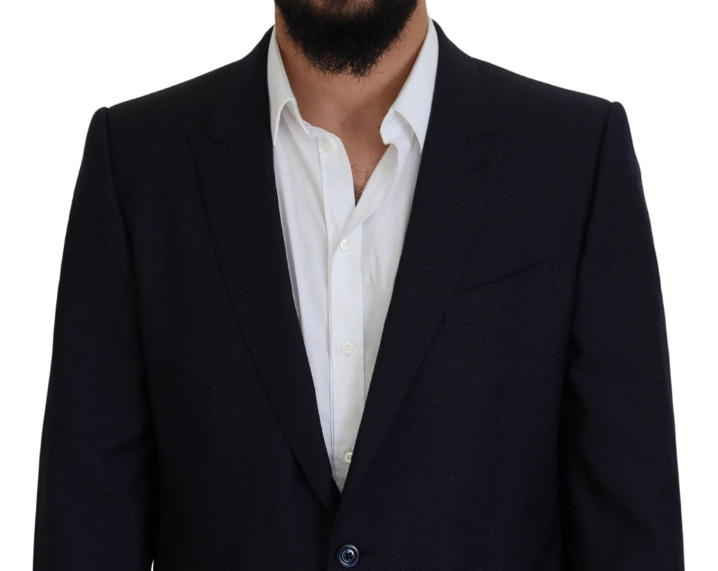 Dolce & Gabbana Blue Single Breasted 2 Piece MARTINI Suit by Dolce & Gabbana