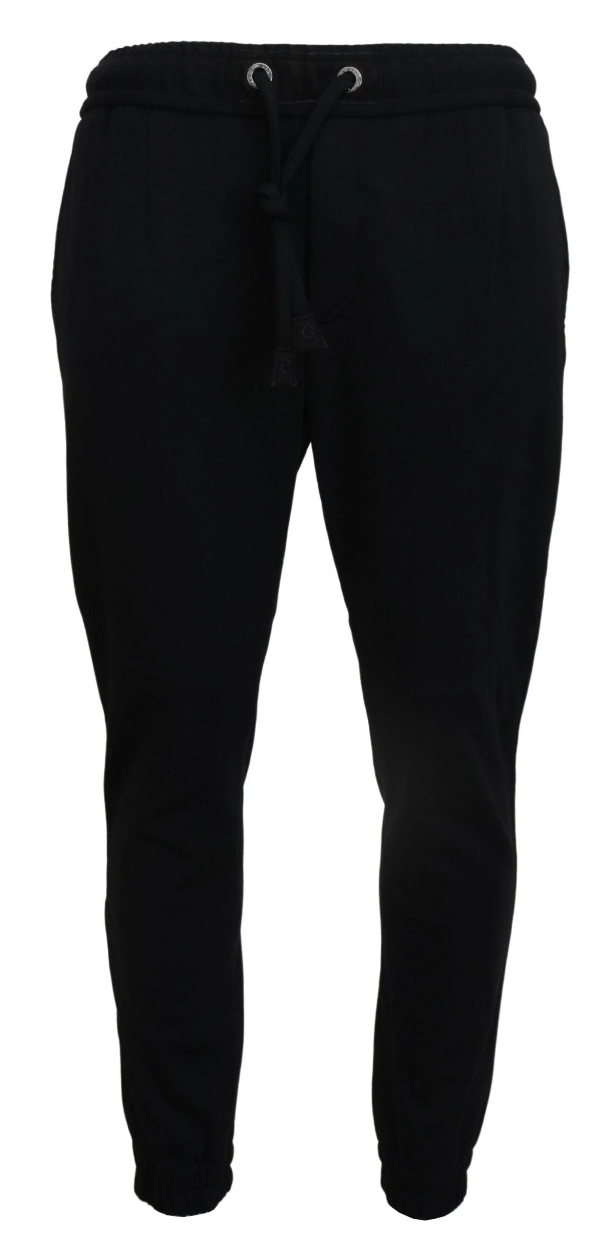Dolce & Gabbana Black Mens Sport Wool Sweatpants Pants by Dolce & Gabbana