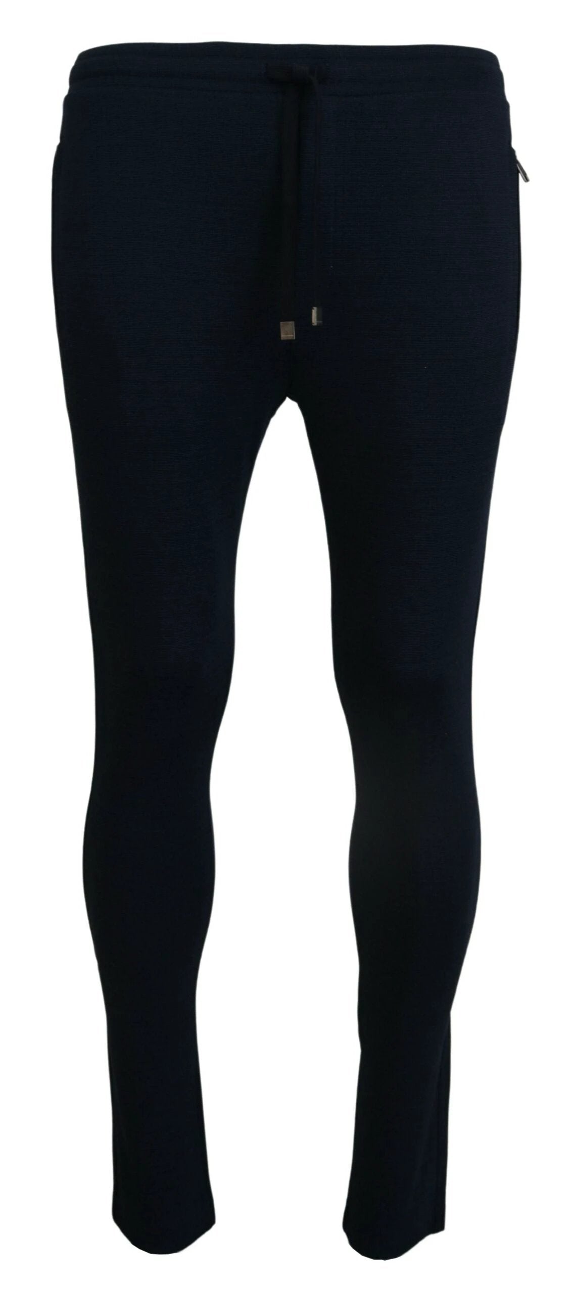 Dolce & Gabbana Blue Mens Sport Cotton Sweatpants Pants by Dolce & Gabbana