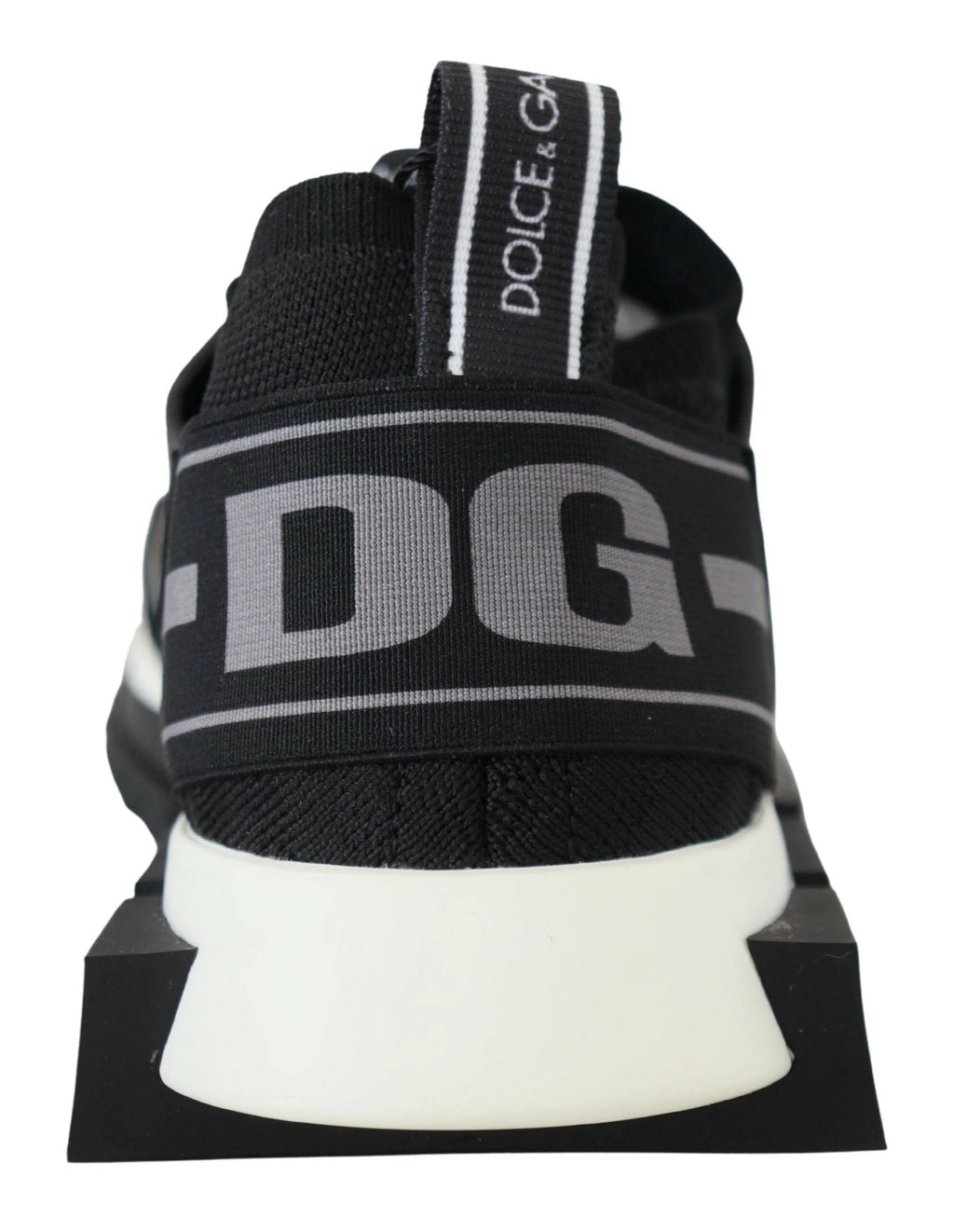 Dolce & Gabbana Black Mesh Sorrento Trekking Sneakers Shoes by Dolce & Gabbana