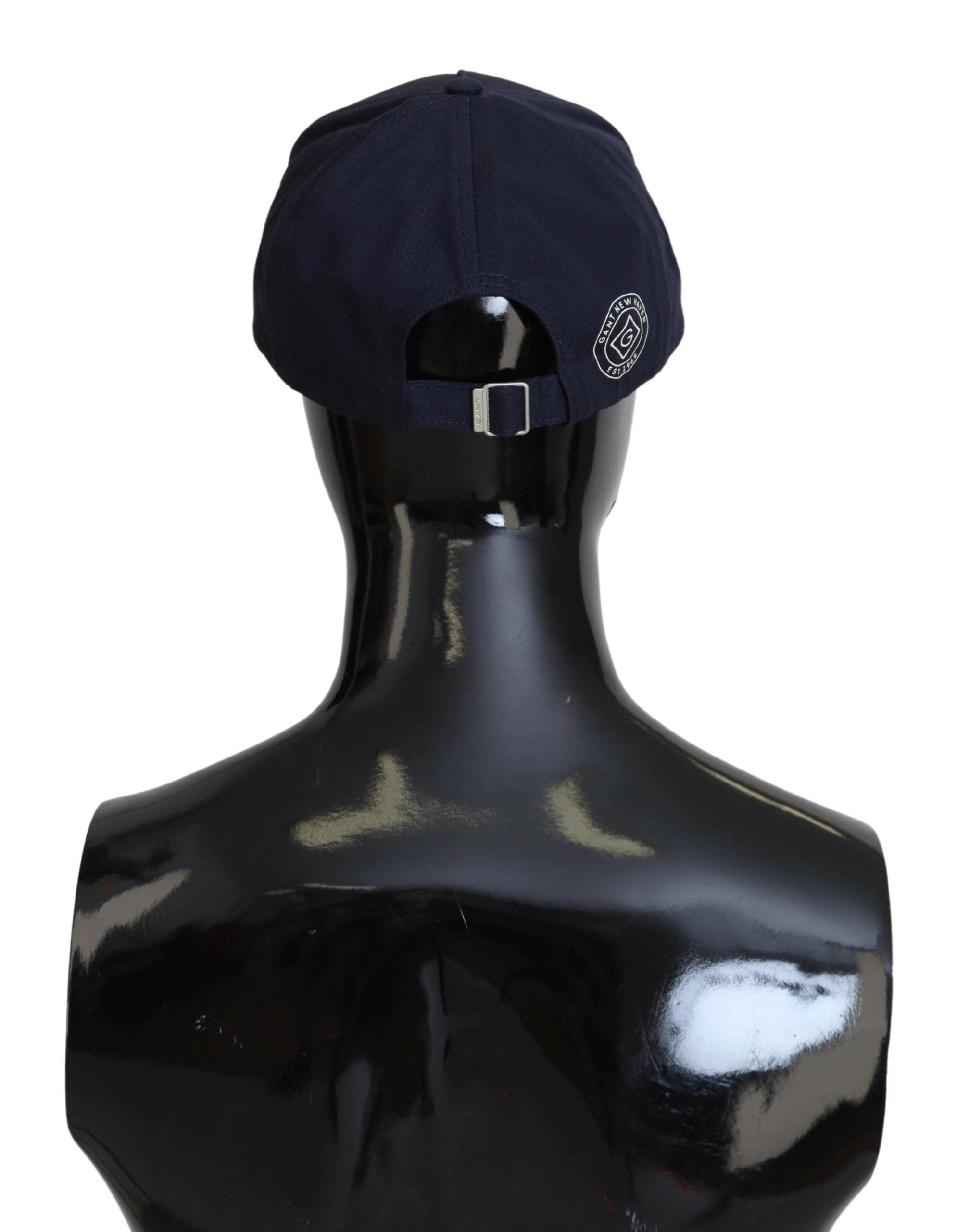 Gant Blue Cotton Logo Print Baseball Cap Casual Hat by Gant